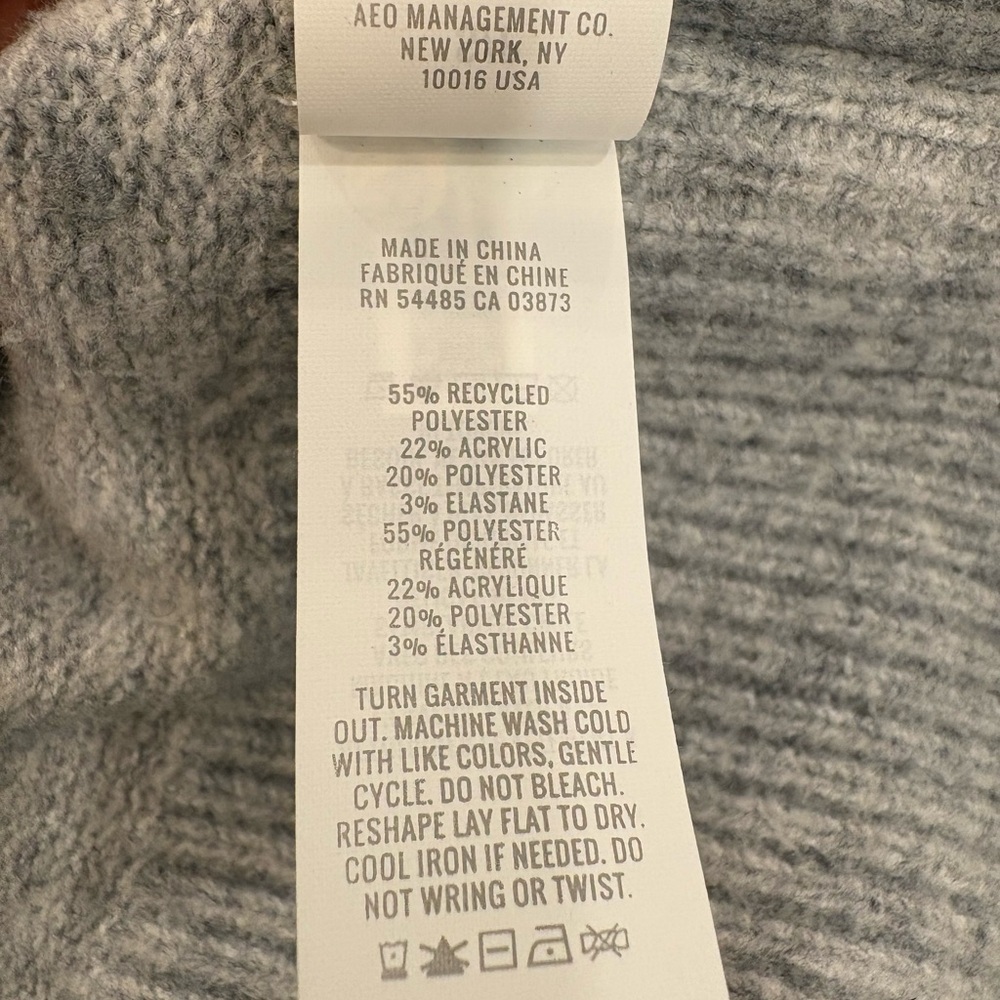 Aerie - Oversized Crew Neck Sweater - Picture 6 of 6